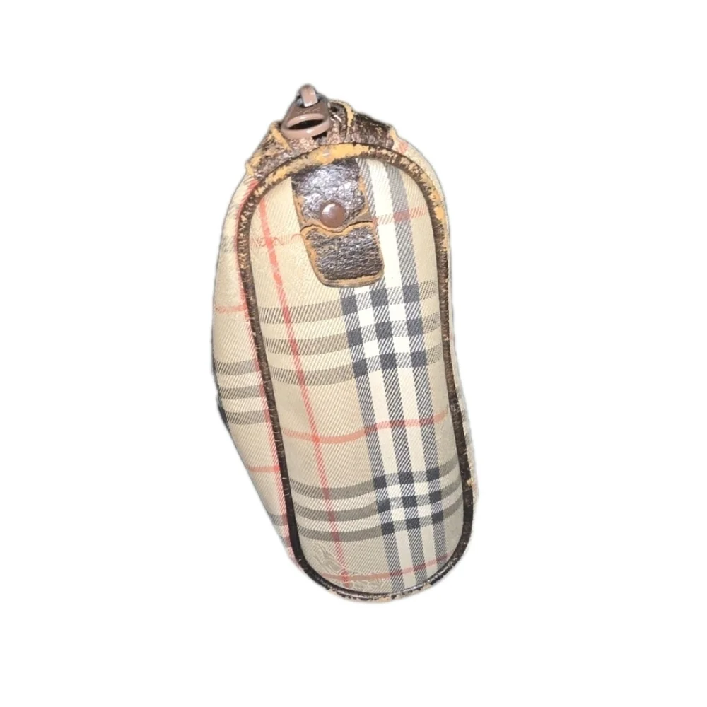 Vintage Burberry Plaid Toiletry Bag